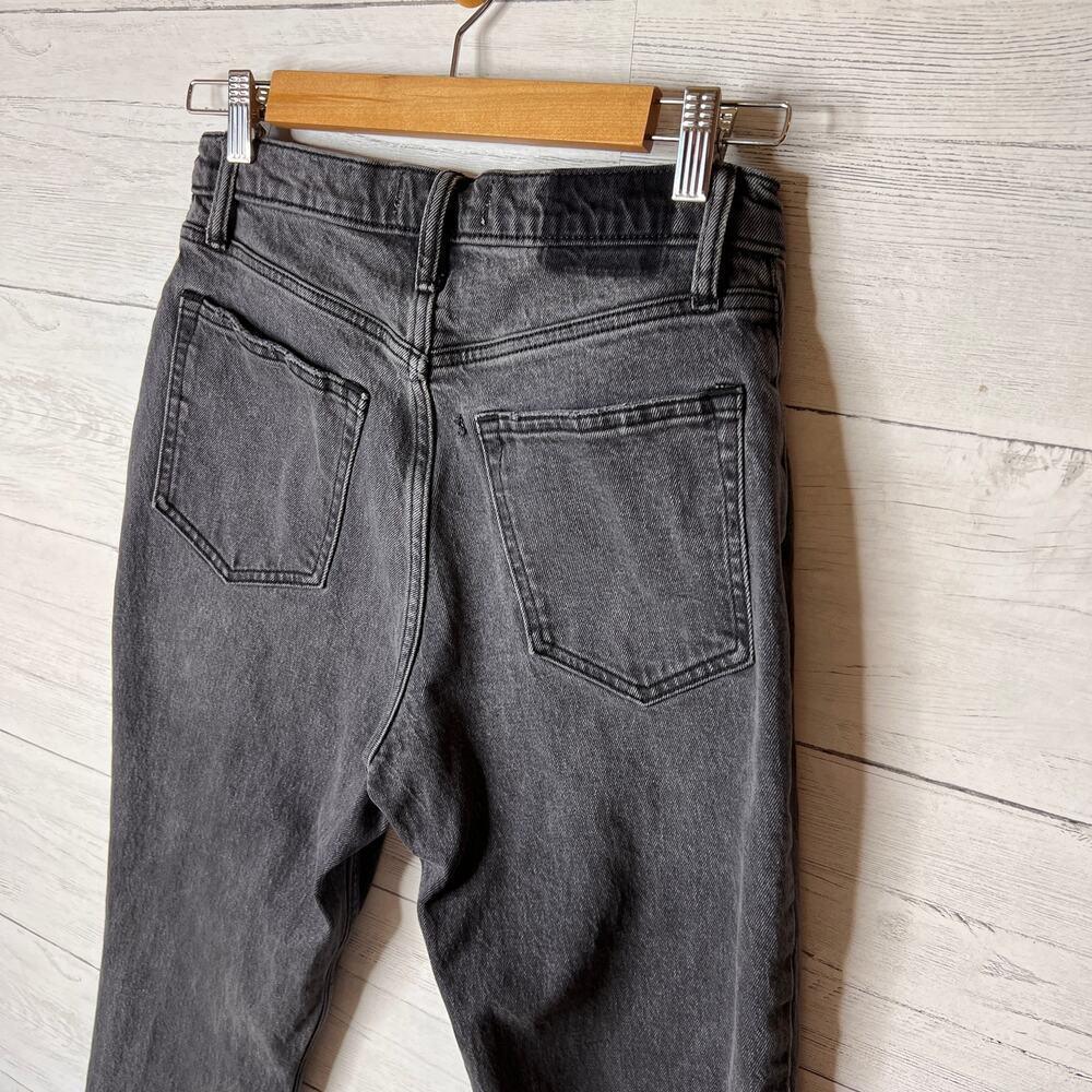 Abercrombie & Fitch Jeans Womens SZ 28/6 Black The 90's Straight Ultra High Rise - Picture 13 of 16